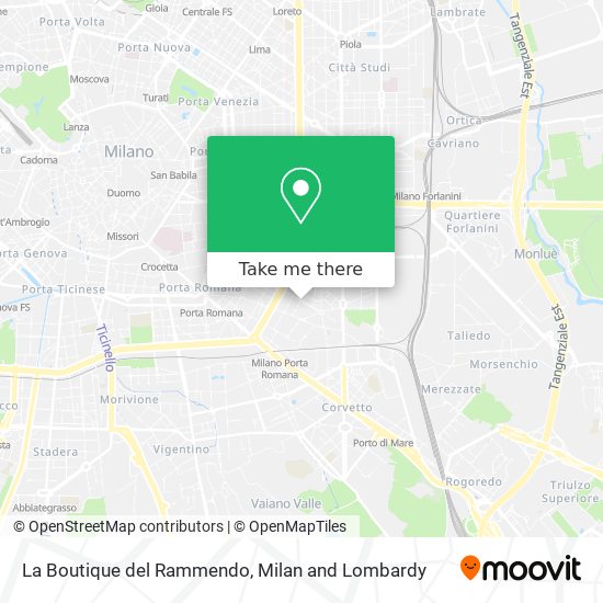 La Boutique del Rammendo map