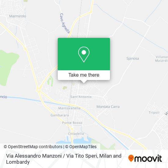 Via Alessandro Manzoni / Via Tito Speri map