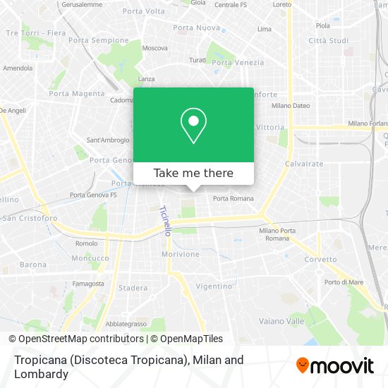 Tropicana (Discoteca Tropicana) map