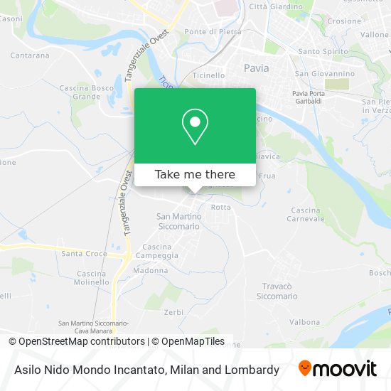 Asilo Nido Mondo Incantato map