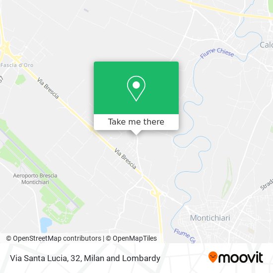 Via Santa Lucia, 32 map