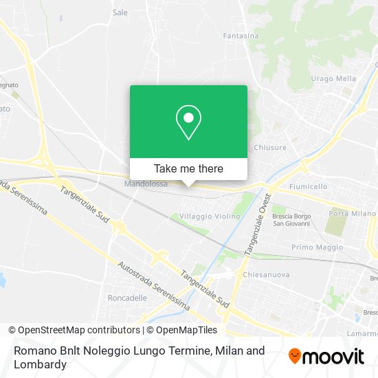 Romano Bnlt Noleggio Lungo Termine map