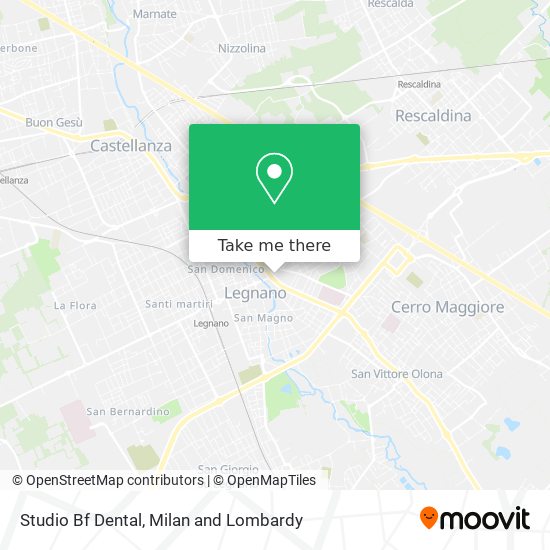 Studio Bf Dental map