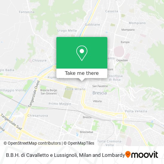 B.B.H. di Cavalletto e Lussignoli map