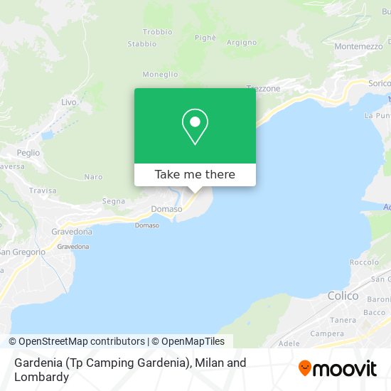 Gardenia (Tp Camping Gardenia) map