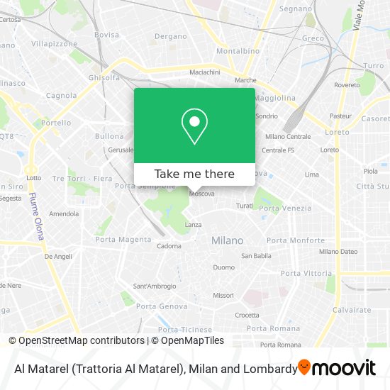Al Matarel (Trattoria Al Matarel) map