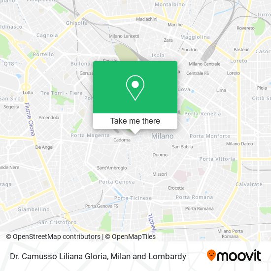 Dr. Camusso Liliana Gloria map
