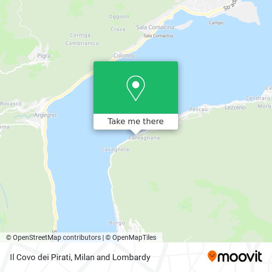 Il Covo dei Pirati map