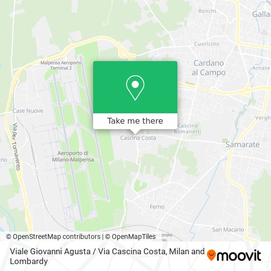 Viale Giovanni Agusta / Via Cascina Costa map