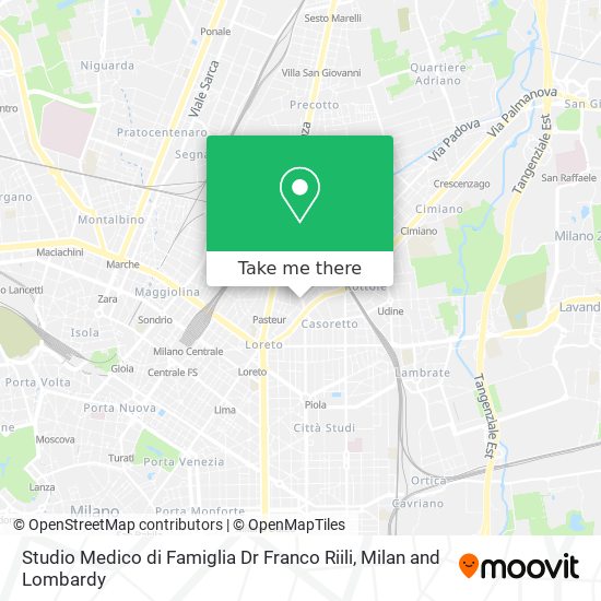 Studio Medico di Famiglia Dr Franco Riili map