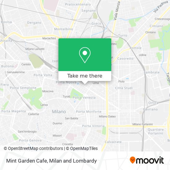Mint Garden Cafe map