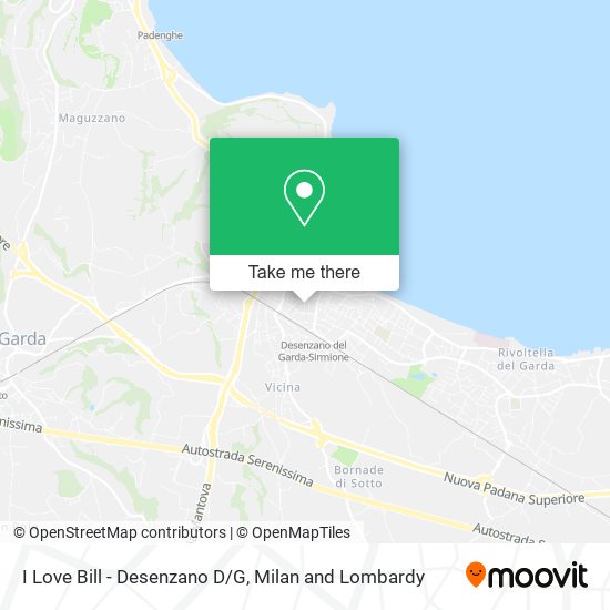 I Love Bill - Desenzano D/G map