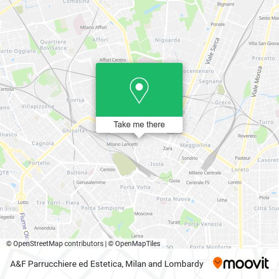 A&F Parrucchiere ed Estetica map