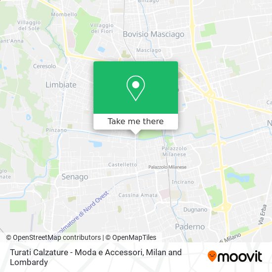 Turati Calzature - Moda e Accessori map
