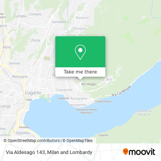 Via Aldesago 143 map