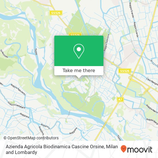 Azienda Agricola Biodinamica Cascine Orsine map