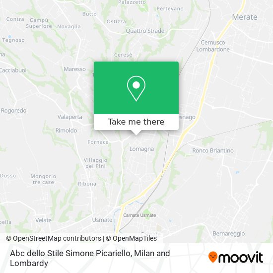 Abc dello Stile Simone Picariello map