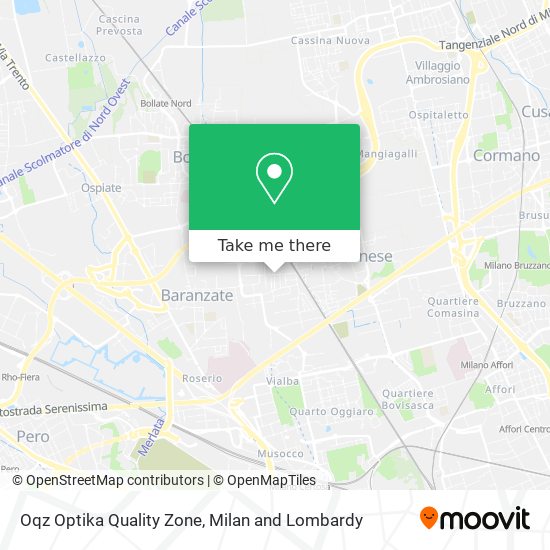 Oqz Optika Quality Zone map