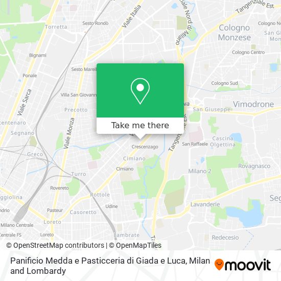 Panificio Medda e Pasticceria di Giada e Luca map