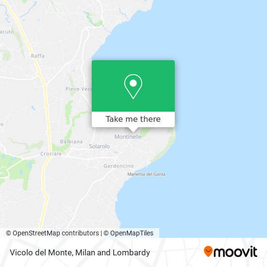 Vicolo del Monte map