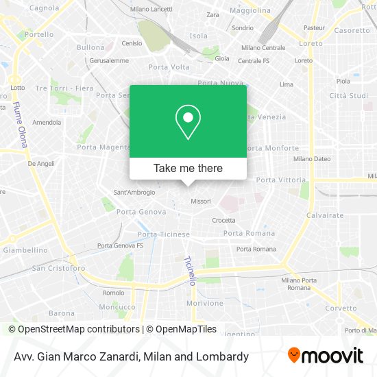 Avv. Gian Marco Zanardi map