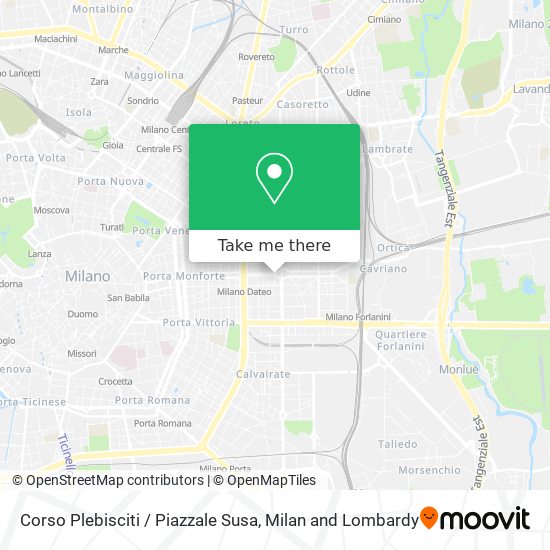 Corso Plebisciti / Piazzale Susa map