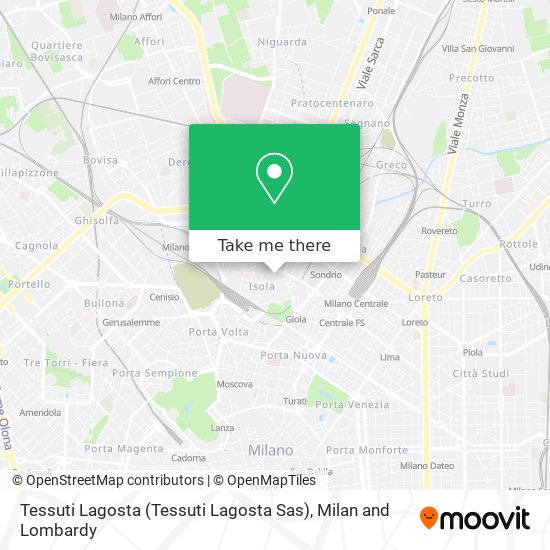 Tessuti Lagosta (Tessuti Lagosta Sas) map