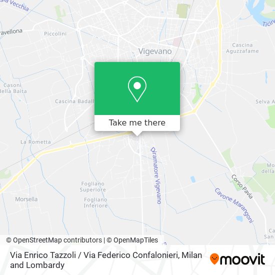 Via Enrico Tazzoli / Via Federico Confalonieri map