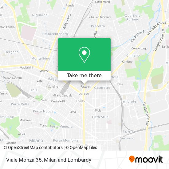 Viale Monza  35 map