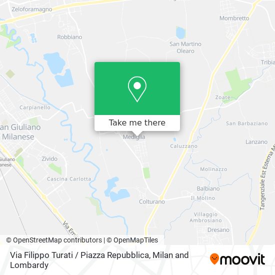 Via Filippo Turati / Piazza Repubblica map