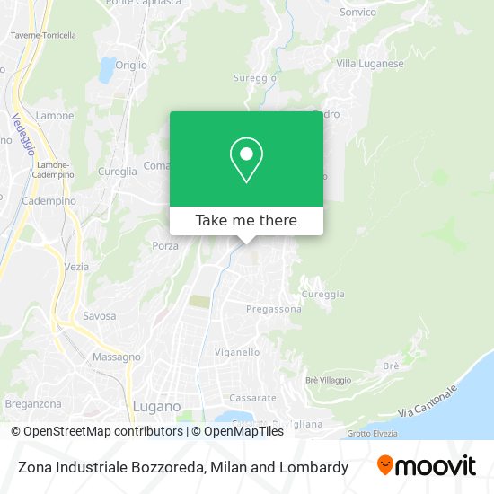 Zona Industriale Bozzoreda map