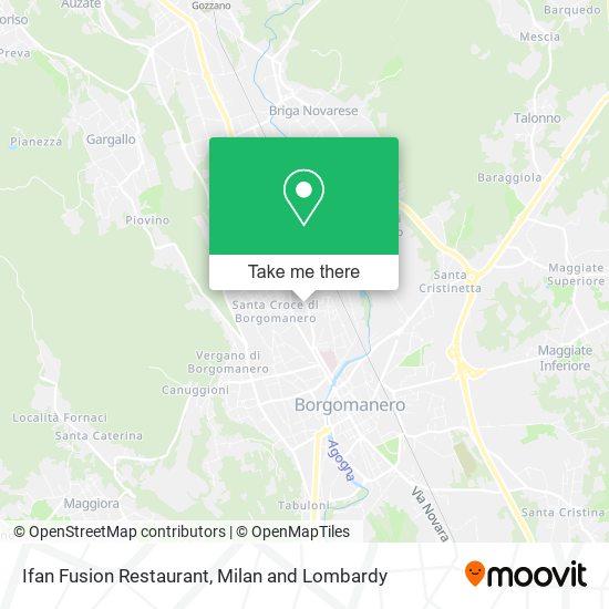 Ifan Fusion Restaurant map