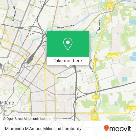 Micronido M'Amour map