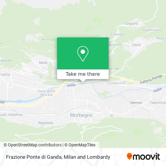 Frazione Ponte di Ganda map