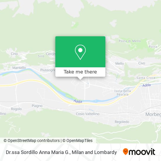 Dr.ssa Sordillo Anna Maria G. map