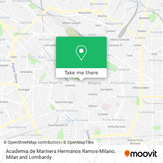 Academia de Marinera Hermanos Ramos-Milano map