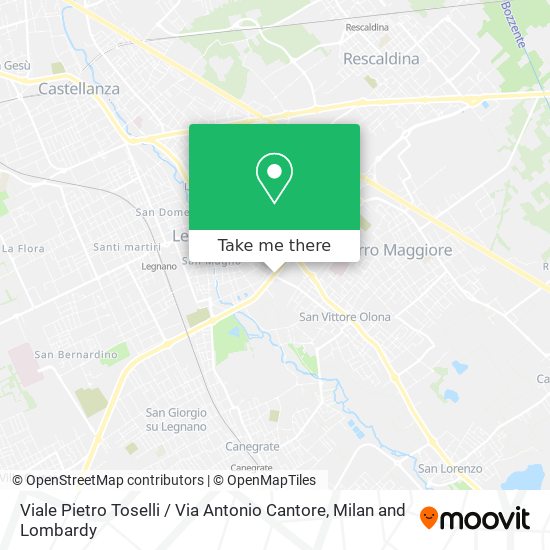 Viale Pietro Toselli / Via Antonio Cantore map