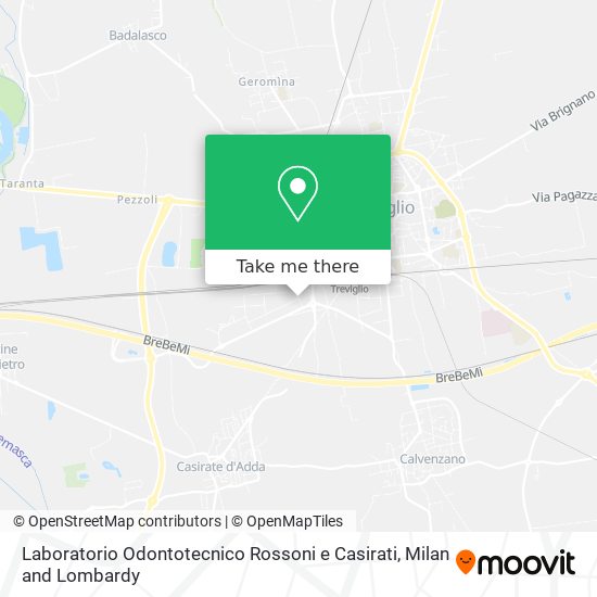 Laboratorio Odontotecnico Rossoni e Casirati map