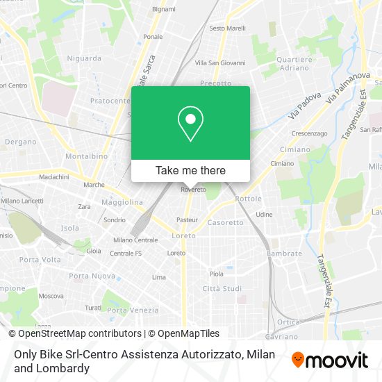 Only Bike Srl-Centro Assistenza Autorizzato map