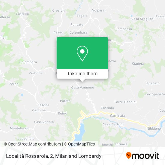 Località Rossarola, 2 map