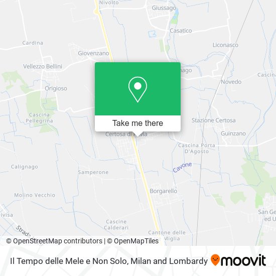 Il Tempo delle Mele e Non Solo map