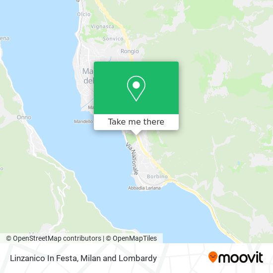 Linzanico In Festa map