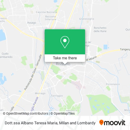 Dott.ssa Albano Teresa Maria map