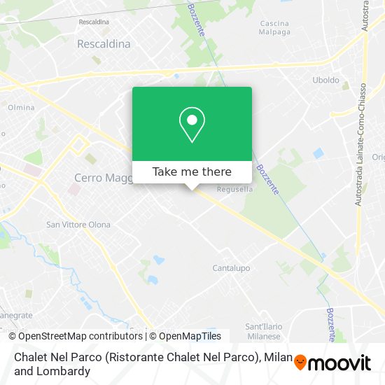 Chalet Nel Parco map