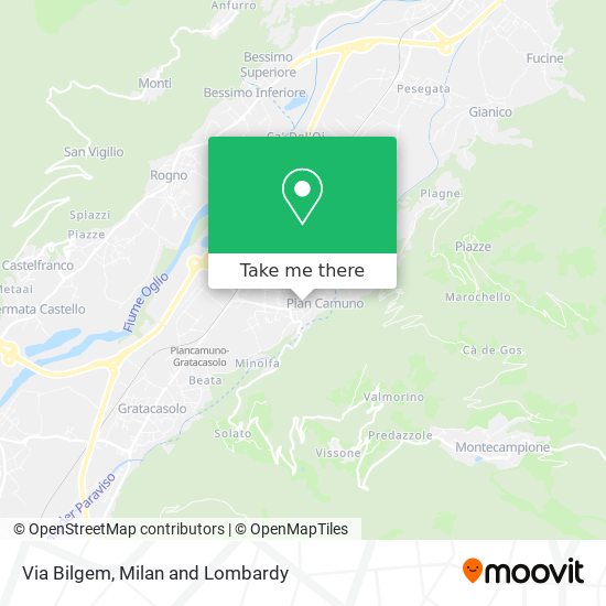 Via Bilgem map