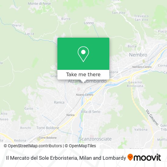 Il Mercato del Sole Erboristeria map