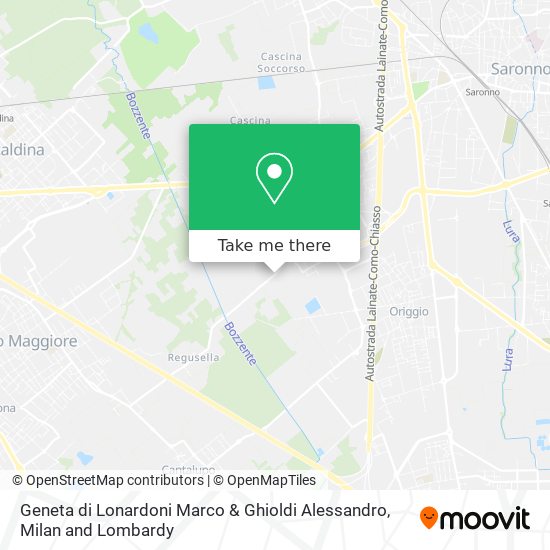 Geneta di Lonardoni Marco & Ghioldi Alessandro map