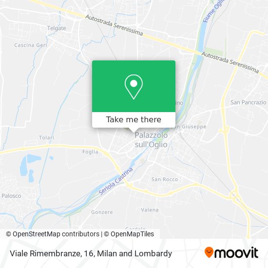 Viale Rimembranze, 16 map