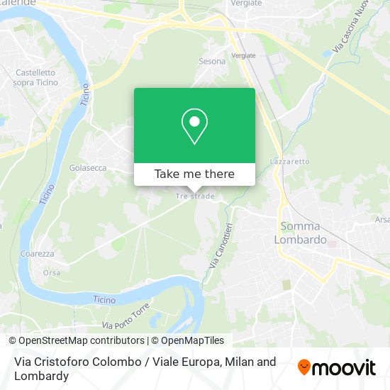 Via Cristoforo Colombo / Viale Europa map