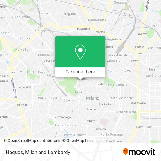Haquos map